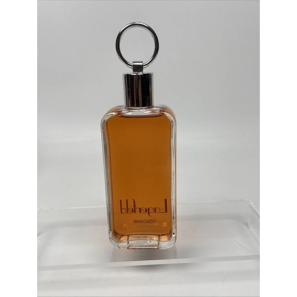 Vintage Lagerfeld Cologne 2 oz 60ml Splash Bottle w Box Karl Lagerfeld Parfums